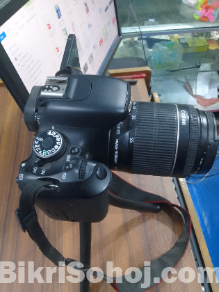 dslr camera- canon 600d with 18-55 STM Lens.